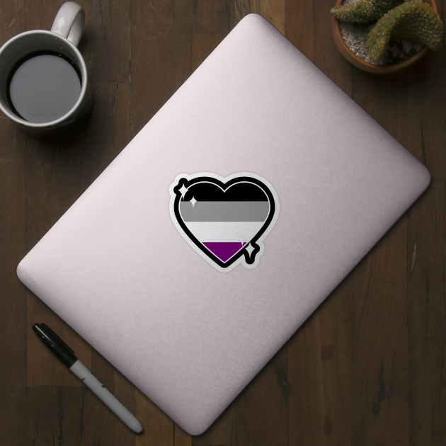 Kawaii Pride Collection - Asexual by rewordedstudios